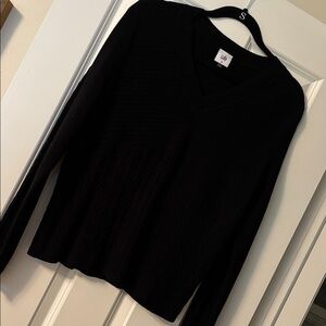 Cabi Black V-Neck Sweater